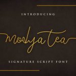 Modya Tea Font Poster 1