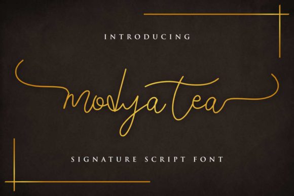 Modya Tea Font