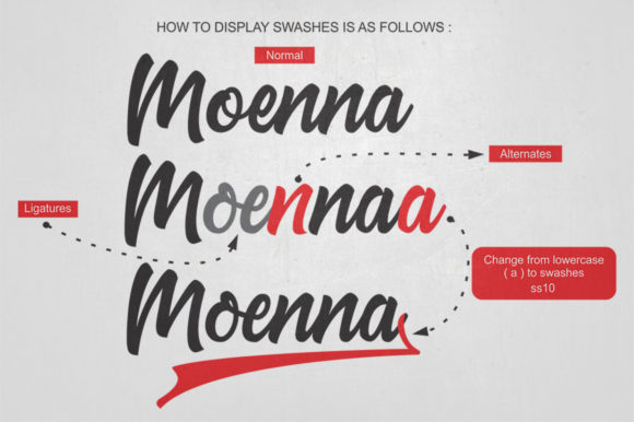 Moenna Font Poster 12