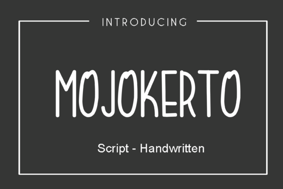 Mojokerto Font