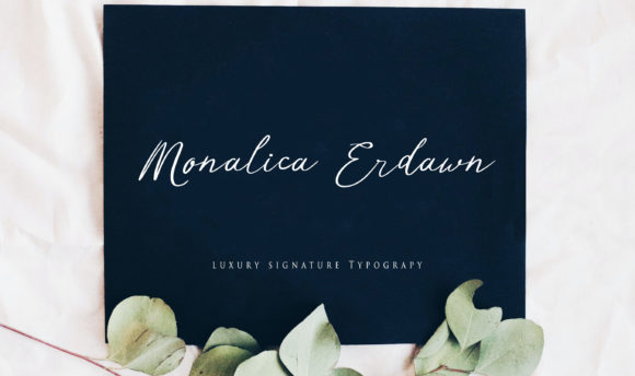 Monalica Erdawn Font Poster 1