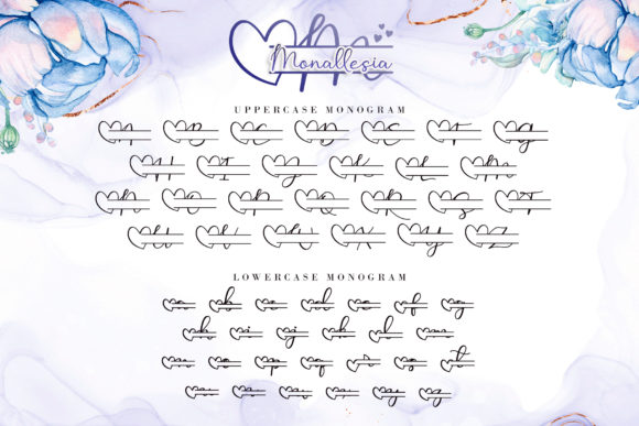 Monallesia Font Poster 8