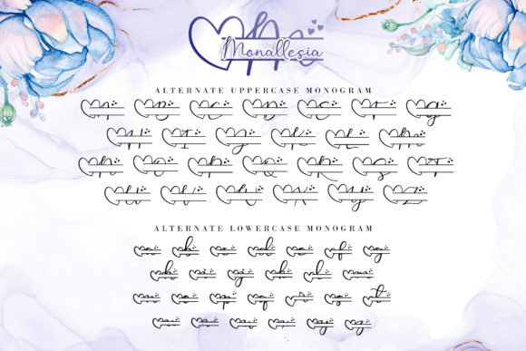 Monallesia Font Poster 9