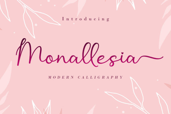 Monallesia Font