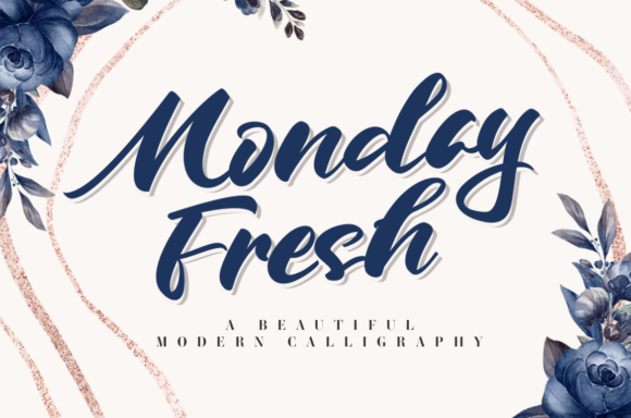 Monday Fresh Font Poster 1