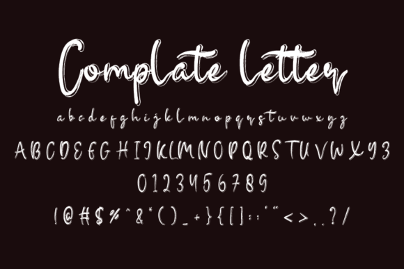 Monday Moments Font Poster 4