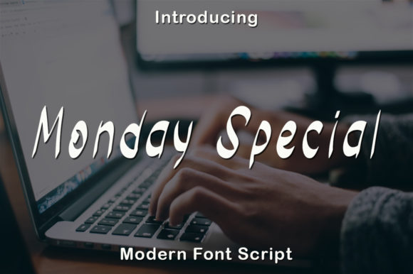 Monday Special Font Poster 1