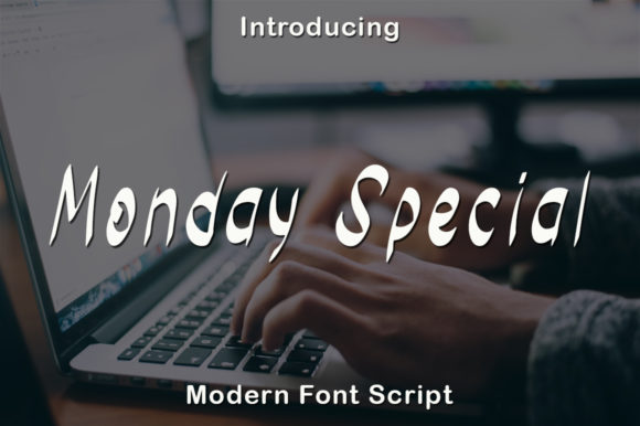 Monday Special Font Poster 1