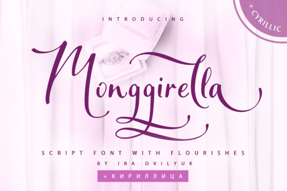 Monggirella Font Poster 1