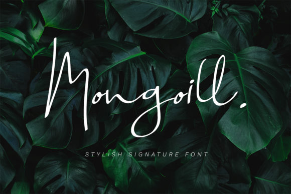 Mongoill Font Poster 1