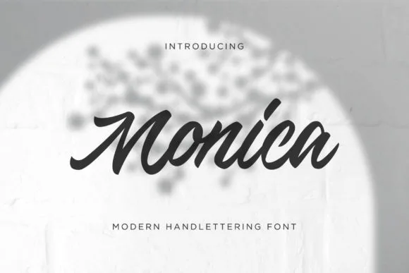 Monica Font Monica Font Poster 1