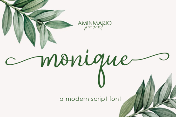 Monique Font Poster 1