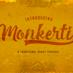 Monkerti Font Poster 1