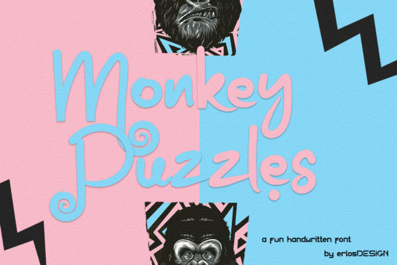 Monkey Puzzles Font