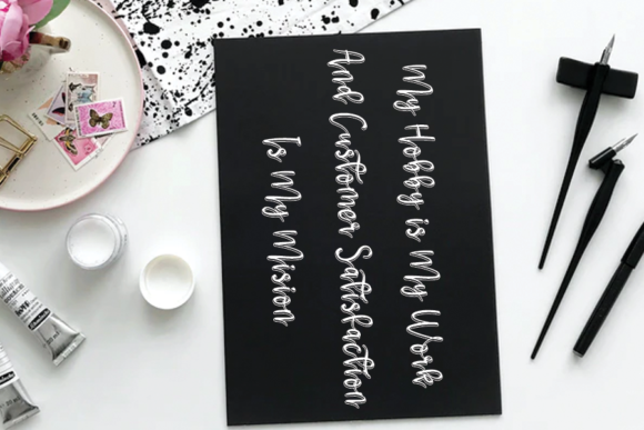 Monograph Font Poster 2
