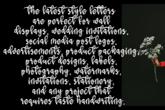 Monograph Font Poster 3