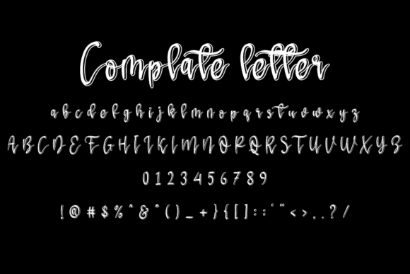 Monograph Font Poster 4