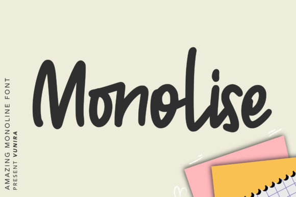 Monolise Font Poster 1
