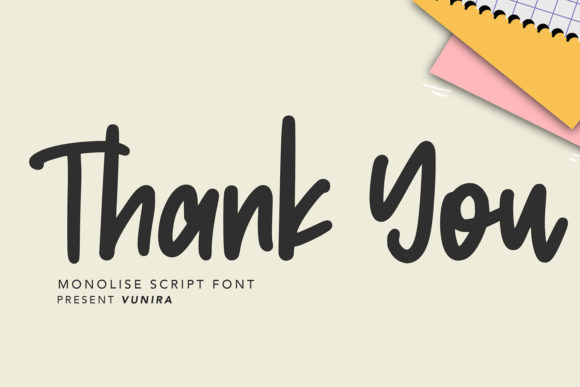 Monolise Font Poster 7
