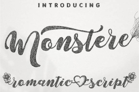 Monstere Font Poster 1