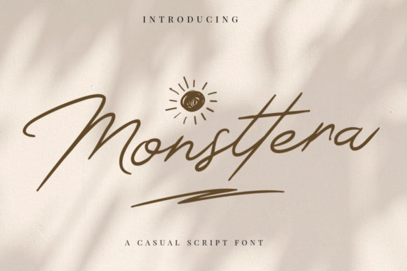 Monsttera Font