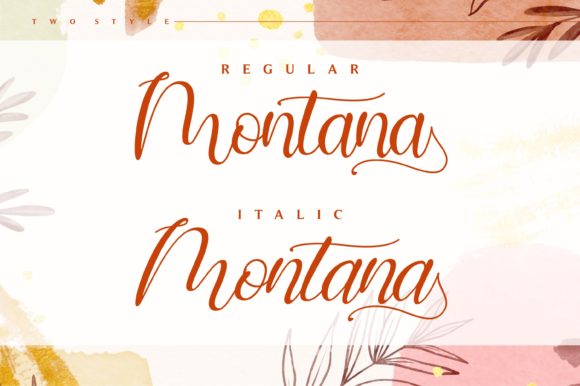 Montana Font Poster 12