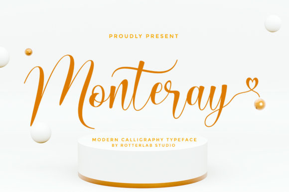 Monteray Font Poster 1
