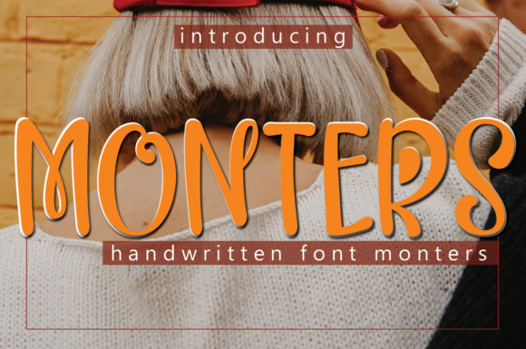 Monters Font Poster 1
