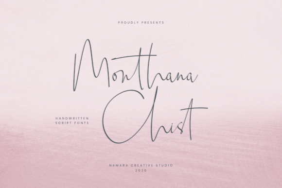 Monthana Chist Font