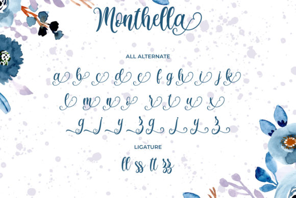 Monthella Font Poster 8