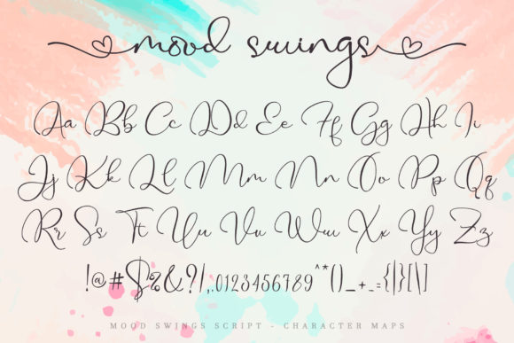 Mood Swings Font Poster 7