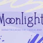 Moonlight Font Poster 1