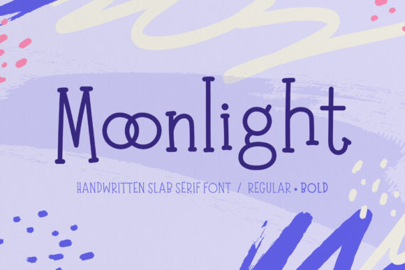 Moonlight Font Poster 1