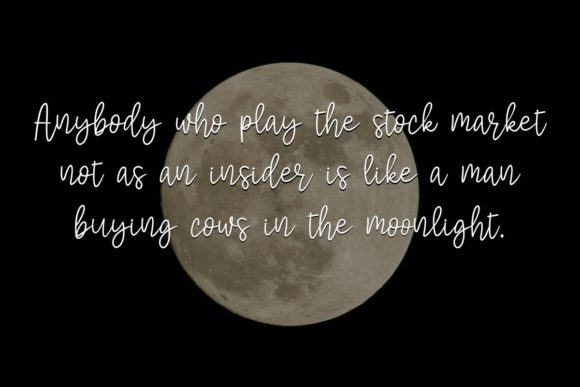 Moonlight Rotter Font Poster 3
