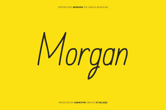 Morgan Font