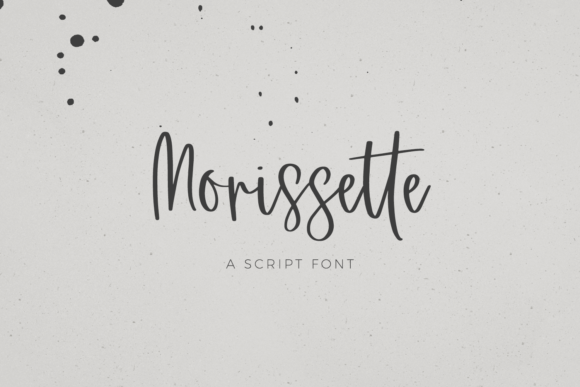 Morissette Font Poster 1