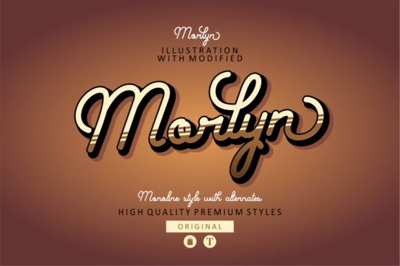 Morlyn Font Poster 1