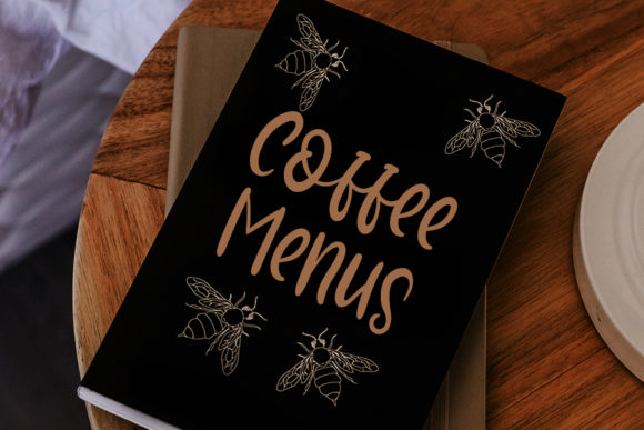 Morning Coffee Font Poster 2