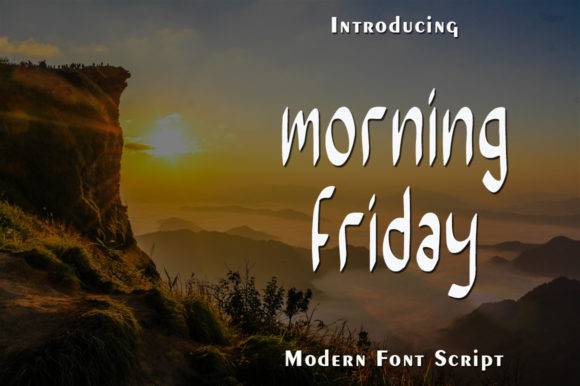 Morning Friday Font Poster 1