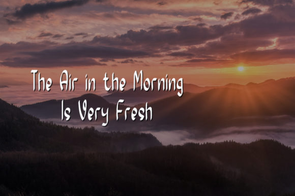 Morning Friday Font Poster 2