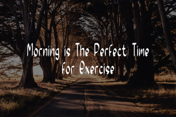 Morning Friday Font Poster 4