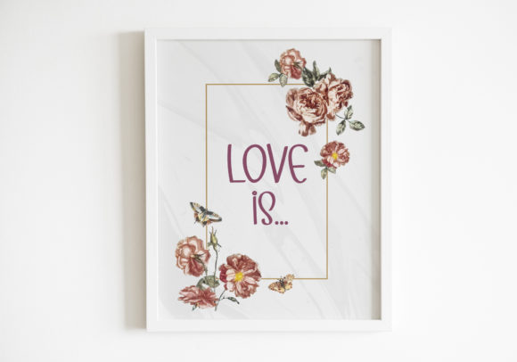Morning Glory Font Poster 5