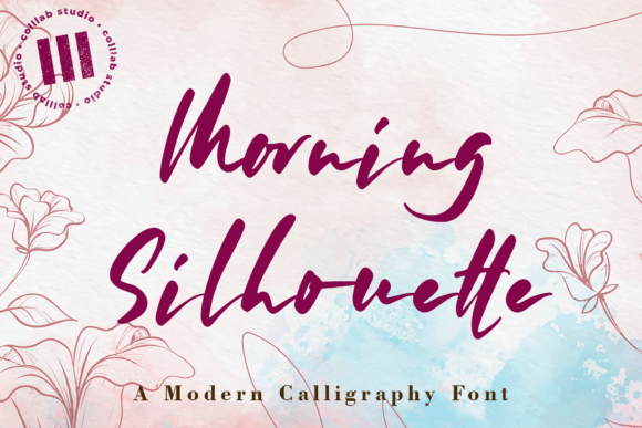 Morning Silhouette Font