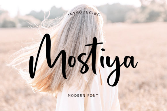 Mostiya Font Poster 1