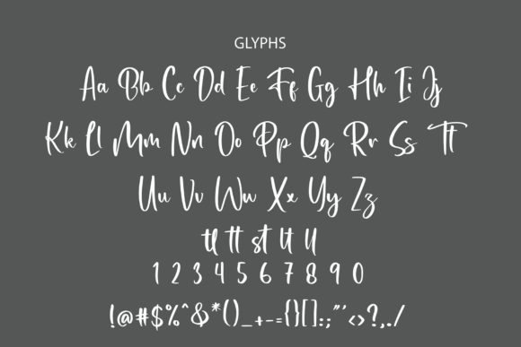 Mostiya Font Poster 8
