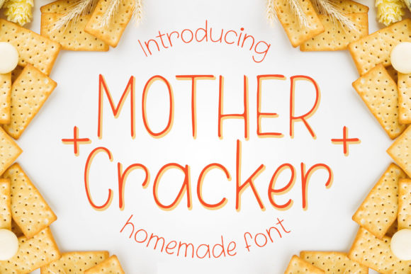 Mother Cracker Font Poster 1