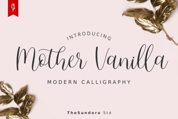 Mother Vanilla Font Poster 1