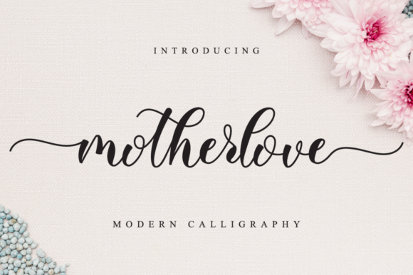 Motherlove Font Poster 1