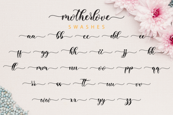 Motherlove Font Poster 12