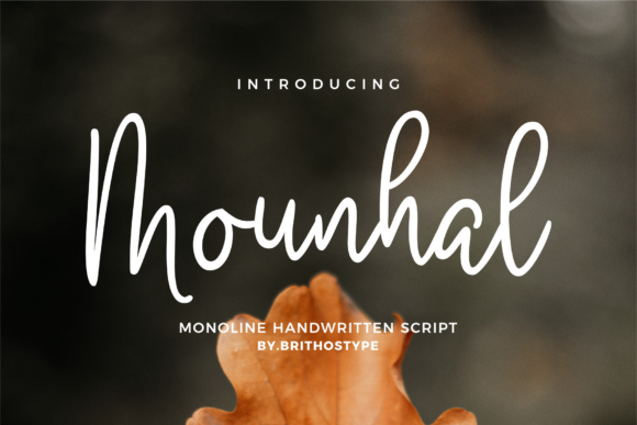 Mounhal Font Poster 1